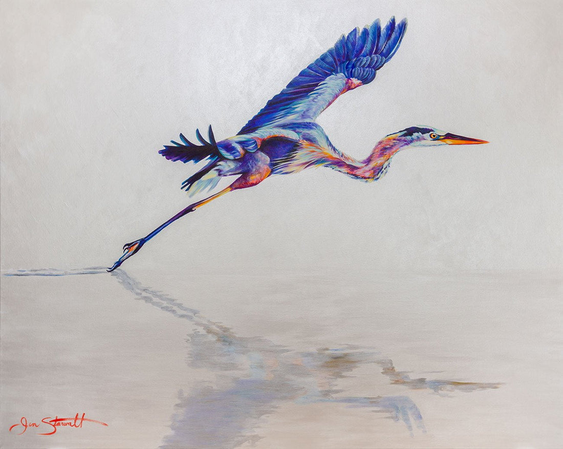 Jen Starwalt Contemporary Wildlife Art Original Art Reflections of a Dream