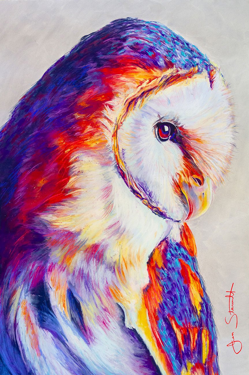 Jen Starwalt Contemporary Wildlife Art Original Art Wahuhi